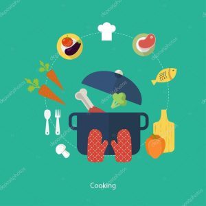 Icons for food and restaurant