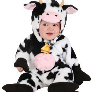 Infant Deluxe Plush Spotted Cow Costume