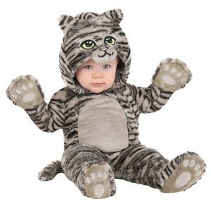 Infant Gray Striped Kitty Costume