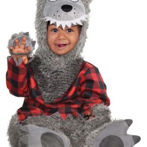 Infant Grey Baby Werewolf Costume