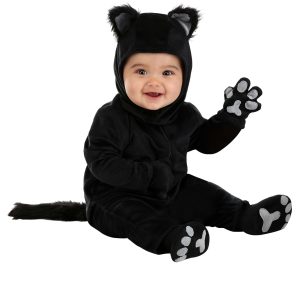 Infant Little Black Cat Costume