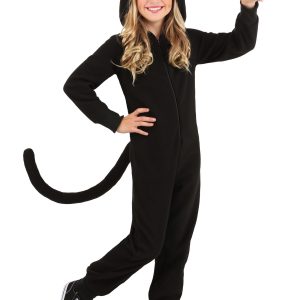 Kids Black Cat Onesie