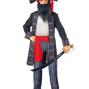 Kid's Blackbeard Pirate Costume