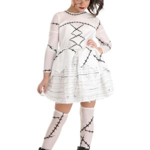 Kid's Bride of Frankenstein Costume Dress