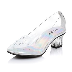 Kid's Clear Costume Shoes