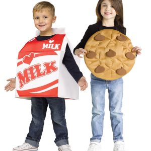 Kid's Cookies and Milk Costume