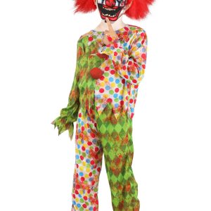 Kid's Creepy Masked Clown Costume