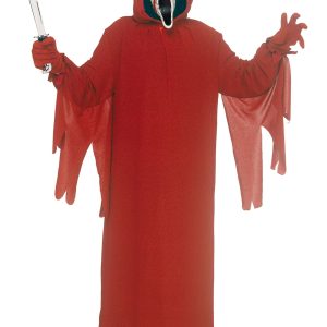 Kid's Deluxe Crimson Ghost Face Costume