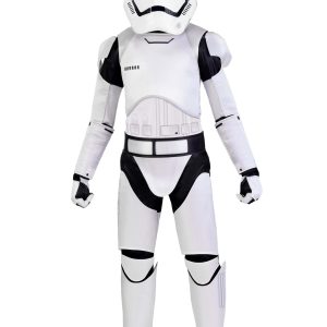 Kid's Deluxe Star Wars First Order Stormtrooper Costume