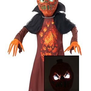 Kid's Demon Pumpkin Costume