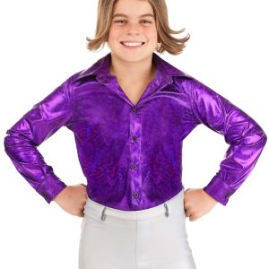 Kid's Disco Shattered Glass Costume Shirt