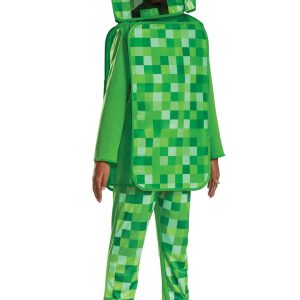 Kid's Green Minecraft Creeper 'Pop Out' Costume