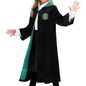 Kid's Harry Potter Deluxe Slytherin Costume Robe