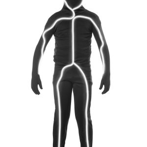 Kid's Light Up Stick Figure Costume