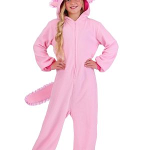 Kid's Pink Axolotl Costume