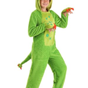 Kid's Spotted Green Monster Costume