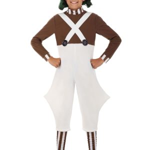 Kid's Willy Wonka Oompa Loompa Costume