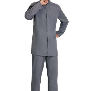 Men's Deluxe Gray Suit Costume