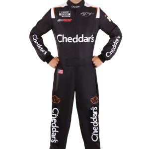 Men's Kyle Busch Cheddars Uniform NASCAR Costume