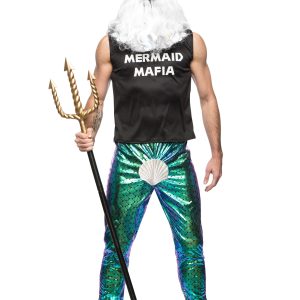 Men's Mermaid Mafia Costume