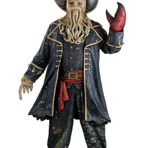 Men's Plus Size Disney Davy Jones Costume