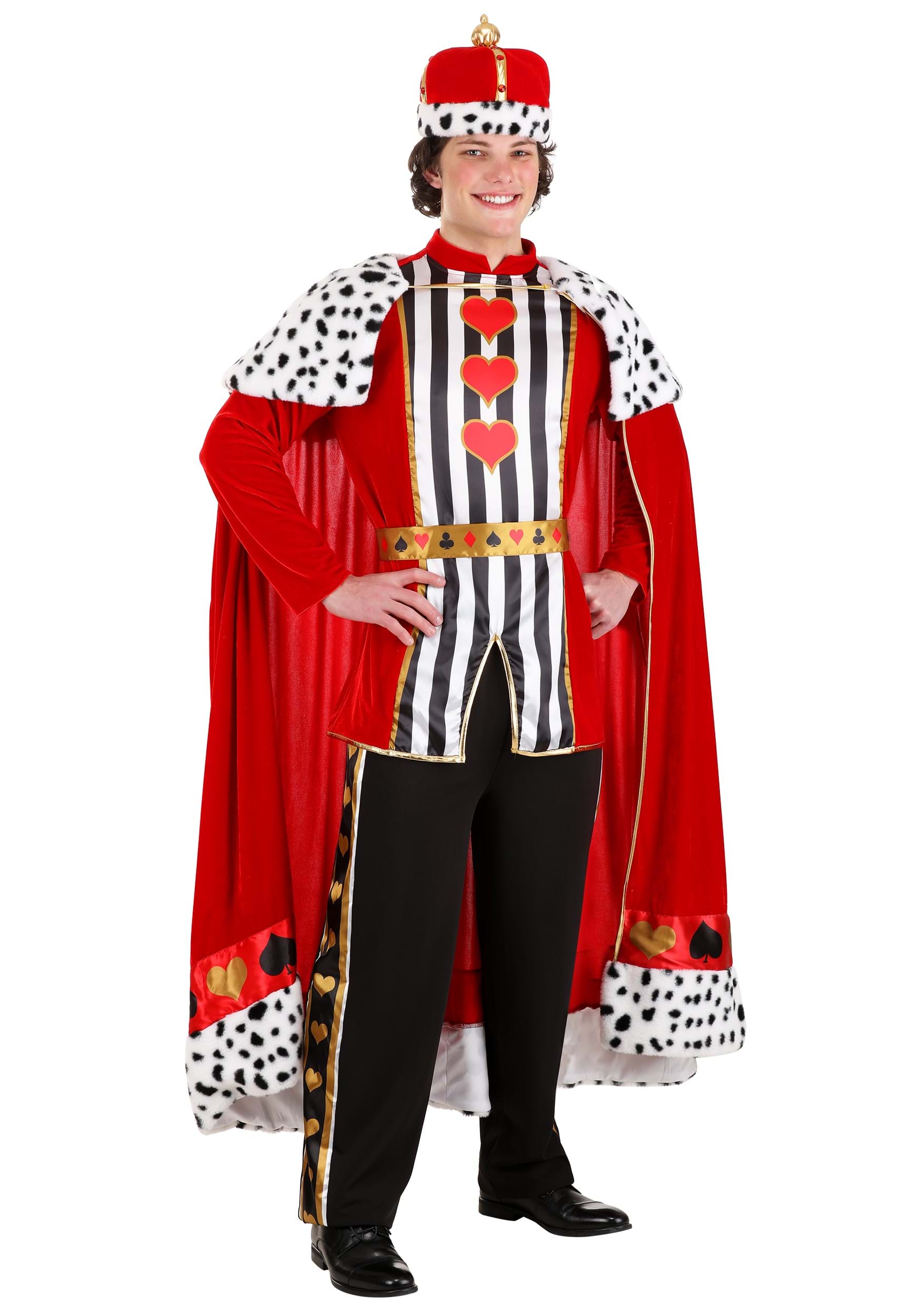 Men's Premium King of Hearts Costume