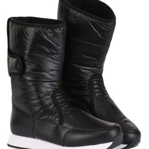 Men's Puffy Velcro Moon Walker Costume Boots