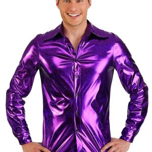 Men's Shattered Glass Disco Shirt