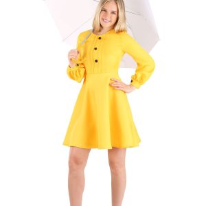 Morton Salt Girl Women's Costume