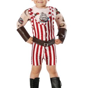 Old-school Strongman Toddler Costume