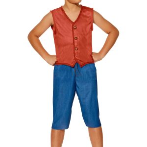 One Piece Boy's Luffy Costume