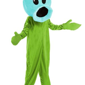 Plants Vs Zombies Snow Pea Costume Jumpsuit for Adults