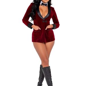 Playboy Women's Smoking Jacket Costume