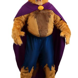 Plus Size Authentic Caped Disney Beast Costume for Men