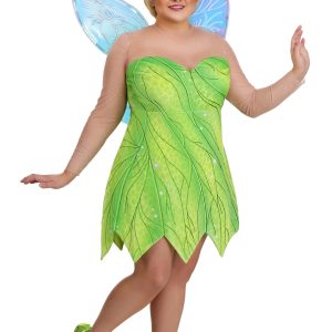 Plus Size Authentic Disney Tinker Bell Women's Costume