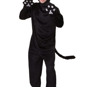 Plus Size Black Cat Costume For Adults