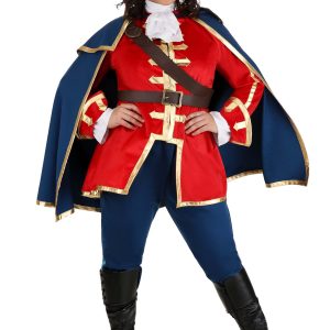 Plus Size Captain Pirate Women's Costume