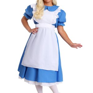 Plus Size Deluxe Alice Costume for Women