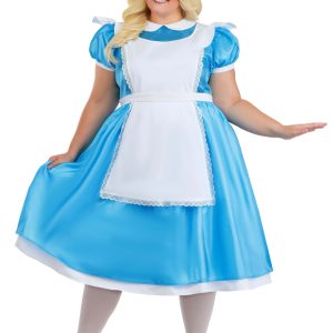 Plus Size Deluxe Disney Alice Women's Costume