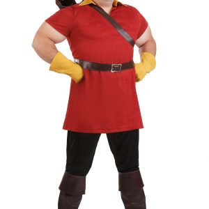 Plus Size Deluxe Disney Gaston Costume for Men