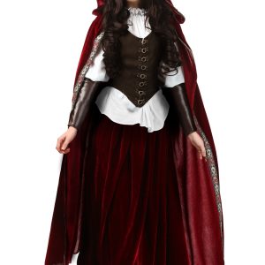 Plus Size Deluxe Red Riding Hood Costume for Women