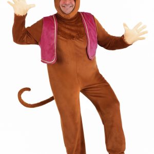 Plus Size Disney Aladdin Abu Costume for Men