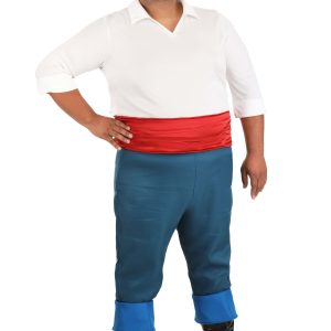 Plus Size Disney Prince Eric Costume for Men