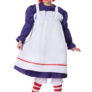 Plus Size Fairytale Rag Doll Costume
