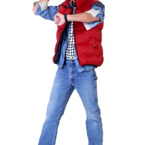 Plus Size Marty McFly Back to the Future Costume for Men
