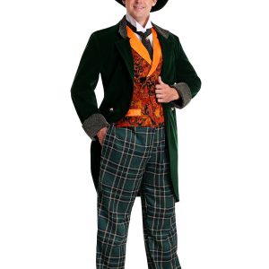 Plus Size Men's Deluxe Mad Hatter Costume