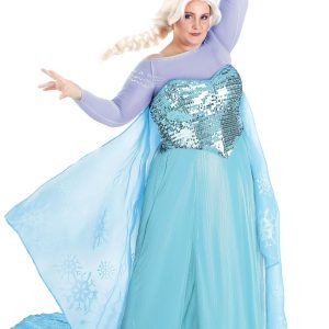 Plus Size Premium Disney Frozen Elsa Women's Costume