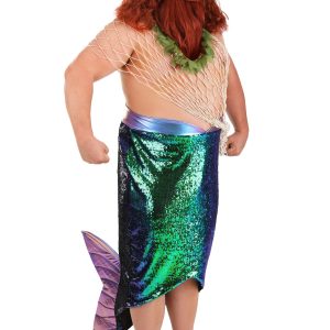Plus Size Salty Merman Costume for Men