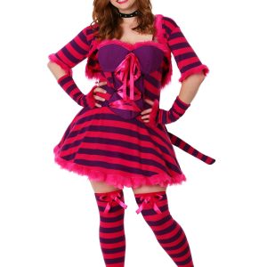 Plus Size Sexy Wonderland Cat Women's Costume