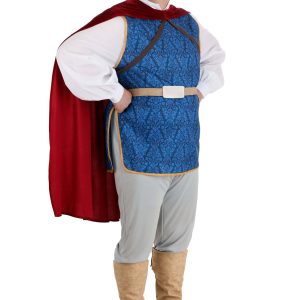 Plus Size Snow White The Prince Men's Costume
